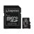 Kingston 256GB microSDHC Canvas Select 80R CL10 UHS-I Card + SD Adapter