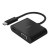 Belkin USB-C to VGA Adapter with 60W power delivery - Black