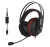 ASUS TUF Gaming H7 PC and PS4 Gaming Headset - Red Onboard 7.1 Virtual Surround Sound, Stainless Steel, Cross-Platform, Dual Microphones, USB Connector