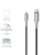 Cygnett Armoured Lightning to USB-C Cable (2M) - Black (CY2801PCCCL), 30W, Braided, 20K Bend,Fast Charge,Durable,Apple iPhone/iPad/MacBook, 5 Yr. WTY.