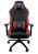 ThermalTake U Comfort Gaming Chair - Black/Red Dense Foam Padding, 2D Adjustable Arm Rests, Adjustable Backrest, Adjustable Tilt Angle, 5-Star Base, 60mm Nylon, Caster Wheels