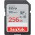 SanDisk 256GB SDXC Ultra UHS-I Class 10 , U1 Memory Card - Up to 120MB/s Read