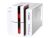 Evolis Primacy Simplex Expert, USB & Ethernet Production Pack Printer - Red