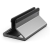 Alogic Bolt Adjustable Laptop Vertical Stand - Space Grey To Suit Apple, Chromebook, Microsoft Laptop