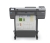 HP DesignJet T830 24-in Multifunction Printer (A4/A3) w Network - Print/Scan/Copy Up to 2400 x 1200 optimized DPI Print, Up to 600 dpi Scan, 1GB, 26 sec/page on A1, 81 A1 prints per hour
