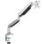 Startech Single Desk-Mount Monitor Arm - Full Motion - Articulating - Silver