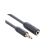 UGreen 10782 3.5mm Male to 3.5mm Female Extension Cable, Black - 1M