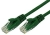 Comsol 10GbE Cat 6A UTP Snagless Patch Cable LSZH (Low Smoke Zero Halogen) - .5m, Green