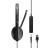 Sennheiser Adapt 135T USB II Headset - Black On-ear, single-sided, USB-A, 3.5 mm jack, Detachable, USB cable, in-line call control