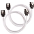 Corsair Premium Sleeved SATA 6Gbps 60cm Cable - White
