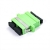 Serveredge SCA Female to SCA Female Single Mode Duplex OS2 Fibre Adapter - Green