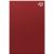 Seagate 1TB One Touch Portable Hard Drive - Red - Notebook Device Supported - USB 3.0