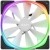NZXT Aer RGB 2 140mm RGB Case Fan - Matte White 140mm Fan, 500 - 1,500 300RPM, 30.39 - 91.19CFM, 22 - 33dBA