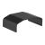 Brateck CC07-J1-B Plastic Cable Cover Joint  Material:ABS Dimensions 64x21.5x40mm - Black