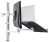 Atdec AFS-AT-NBC Dual Notebook/Monitor Arm Combo Desk Mount - White