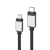 Alogic Ultra Fast Plus USB-C to Lightning USB 2.0 Cable - 1m - Silver