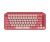 Logitech Pop Keys Mechanical Keyboard - Heartbreaker Bluetooth, 10 Meters Range, Tactile, FN Shortcuts