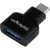Startech Data Transfer Adapter - 1 Pack - 1 x 24-pin Type-C USB 3.0 Male to 1 x 9-pin Type A USB 3.0 Female - Nickel Connector - Black