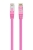 Comsol 40GBE Cat 8 S/FTP Shielded Patch Cable LSZH - 50cm, Pink