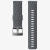 Amer_Sports 24mm Explore 1 Silicone Strap - Medium, Graphite / Grey