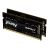 Kingston 64GB (2x32GB) 4800MT/s DDR5 SODIIMM RAM - CL38 - FURY Impact Black