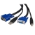 StarTech.com 10ft 2-in-1 Universal USB KVM Cable - Video / USB cable - HD-15, 4 pin USB Type B (M) - 4 pin USB Type A, HD-15 - 10