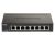 D-Link DGS-1100-08PV2 8-Port Gigabit Smart Managed PoE Switch with 8 PoE Ports