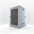 Serveredge 600mm Wide & 700mm Deep Swing Frame Hinged Wall Mount Cabinet - 18RU - Light Grey