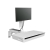 Ergotron CareFit Combo Arm with Worksurface Keyboard & Monitor Mount - White
