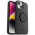 Otterbox Antimicrobial Otter + Pop Symmetry Series Case - To Suit iPhone 14 / iPhone 13 - Black