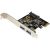 Startech USB Adapter - PCI Express x1 - Plug-in Card - 2 Total USB Port(s) - 2 USB 3.0 Port(s)1 SATA Port(s) - PC