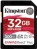 Kingston 32GB Canvas React Plus SDHC UHS-II U3 V90 for Full HD/4K/8K 300MB/s Read, 260MB/s Write