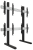 Atdec 2 x 2 freestanding floor mount (68.9 rails, 70.87 posts). Max load per display: 110lb
