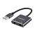 Simplecom USB to 3.5mm Audio and Microphone Sound Card Adapter - For TRS or TRRS Headset with Mic