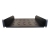 LeaderTab Cantilever 2U 300mm Deep Shelf Recommended - For 19` 600mm Deep Cabinet - Black Metal Contruction