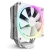 NZXT T120 RGB CPU Air Cooler with RGB - White Intel 1700/115X/1200, AMD AM5/AM4, 120mm Fan, 13.94-50.18CFM, Fluid Dynamic Bearing, 17.2-27.5dBA