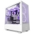 NZXT H5 Flow Compact Mid-Tower Airflow Case - NO PSU, White 2.5