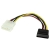 Startech Adapter Cord - 15.24 cm - For Hard Drive - LP4 / SATA - 1 Pcs