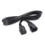 Hewlett_Packard_Enterprise AF573A power cable Black 2 m C14 coupler C13 coupler, HP C13 - C14 WW 250V 10Amp Flint Gray 2.0m Jumper Cord