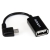 Startech 5in Right Angle Micro USB to USB OTG Host Adapter M/F