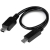 Startech USB OTG Cable - Micro USB to Mini USB - M/M - 8 in.