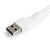 Startech 6 inch (15cm) Durable White USB-A to Lightning Cable - Heavy Duty Rugged Aramid Fiber USB Type A to Lightning Charger/Sync Power Cord - Apple MFi Certified iPad/iPhone 12