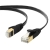 Edimax EA3-005SFA networking cable Black 0.5 m Cat7 U/FTP (STP), CAT7, U/FTP, RJ45/RJ45, 32AWG, 0.5 m, Black