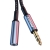 PISEN Male to Female 3.5mm AUX Audio Extension Cable (2M) - (6902957077224), Flexible & Bending Resistant TPE Material, Nylon Braided Aluminum Alloy