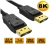 8WARE 3m Ultra 8K DisplayPort DP1.4 Cable - Male to Male Gold Plated 7680x4320 8K@60Hz 4K@144Hz 32.4Gbps UHD QHD FHD HDP HDCP HDTV HDR 28AWG