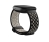 Fitbit FB174SBBKWTL Smart Wearable Accessories Band Black, White Aluminium, Silicone, Sense & Versa 3 band, L, Aluminum/silicone