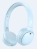 Edifier WH500 Wireless On-Ear Headphones, Blue - Bluetooth V5.2 -Playtime 40 hours -USB-C (Type-C)