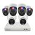 Swann 1080P | 4 X ENFORCER CAM WITH FLASTING LIGHTS | 2 X MSD DOME CAMERAS | 1TB HDD|SWDVK-84680W4SL2D