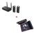 AverMedia AW5 AVerMic Wireless Microphone & Classroom Audio System Dual Pack and Reciever with AverMedia Mousepad