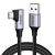 U_Green 20289 Angled USB-C 3.0 Fast Charge Cable 0.5M